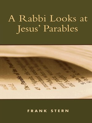 cover image of A Rabbi Looks at Jesus' Parables